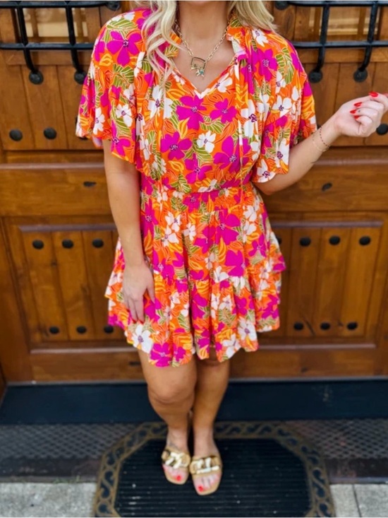 entro Dresses & Skirts - Entro Caribbean Life Dress- small